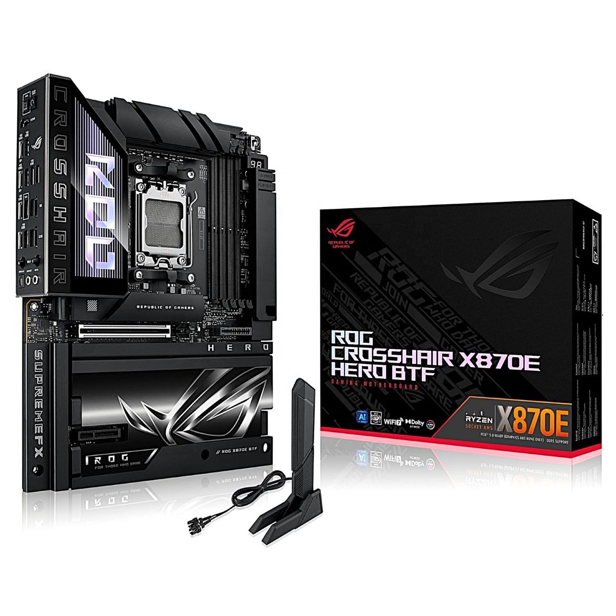 X870E Atx Motherboard - Motherboard ROG CROSSHAIR X870E HERO BTF