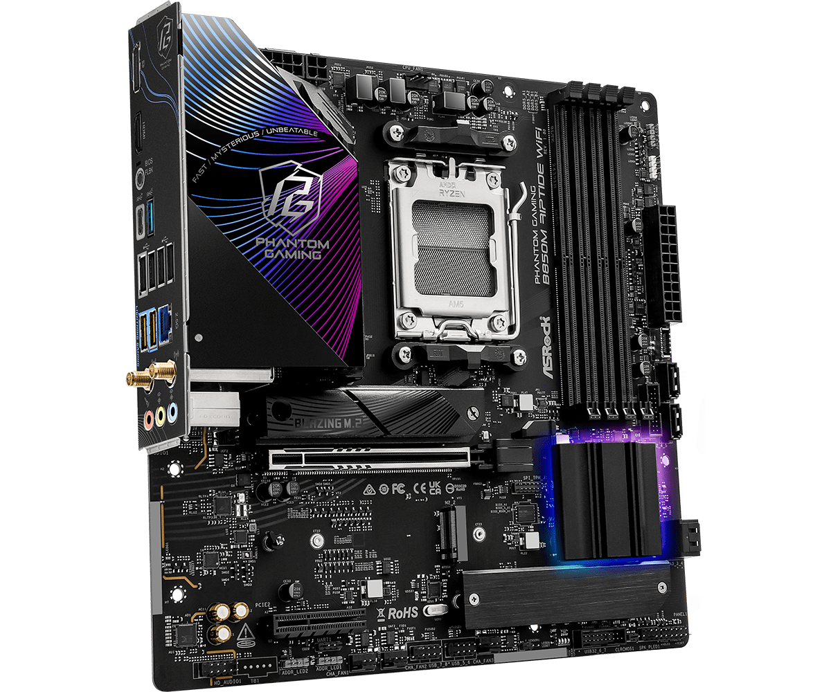 ASROCK B850M Riptide WiFi Baru - X870E Atx Motherboard ulasan dan harga